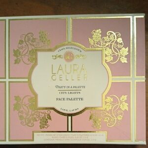 Laura Geller City Lights Face Palette - Pink and Gold